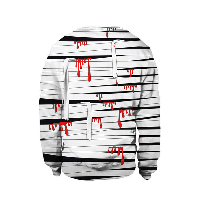 Grozavu's Red Blood Splatter Hoodie: Cosplay Ready! at €33.99