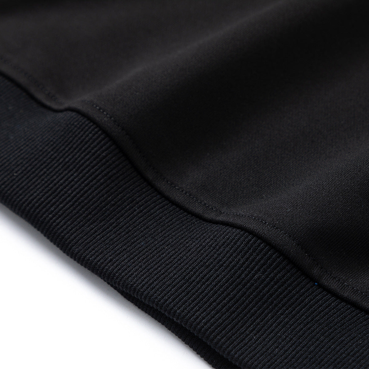 Christmas Reindeer Print Medium-Length Hoodie