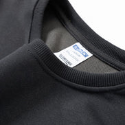 Christmas Reindeer Print Medium-Length Hoodie