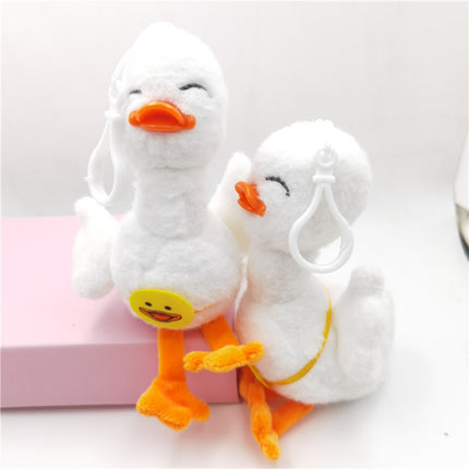 Creative Plush Pendant Clothing Bag Accessories Doll Doll Keychain Happy Duck Pendant