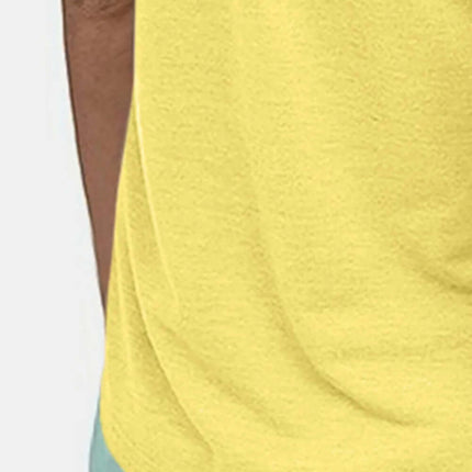 Camiseta sin mangas de algodón de corte ajustado con escote redondo