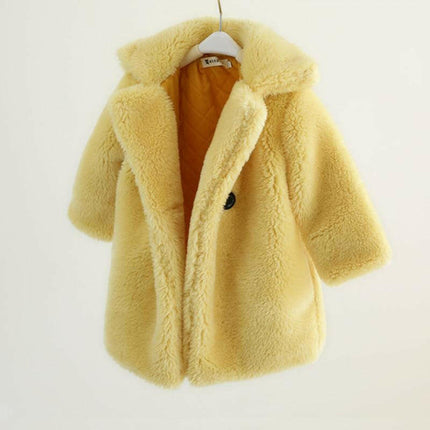 Big Kids Fur Coat In Autumn And Winter Coat at €113.99