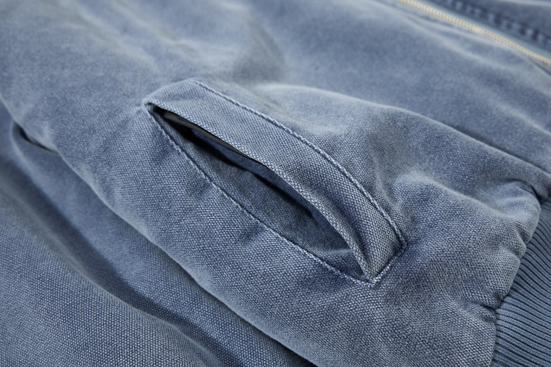 Woolen Collar Cotton Jacket With Fleece