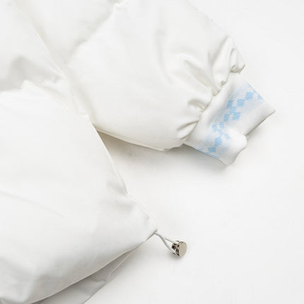 Manteau en coton à capuche en peluche