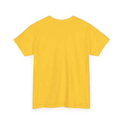 Casual Unisex Heavy Cotton Tee - Grave Logo, Perfect for Everyday Wear