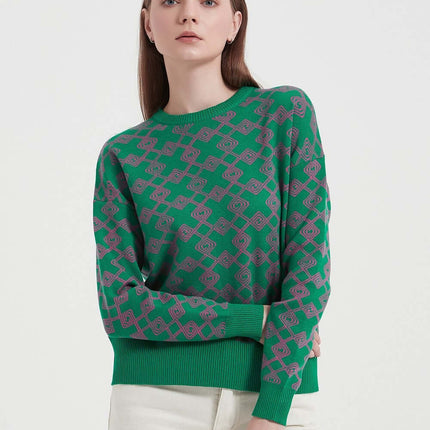 Soft ONeck Knit Sweater – Loose Fit