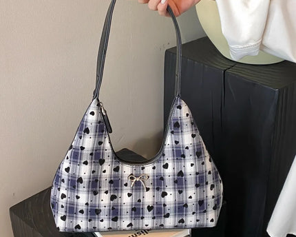 Borsa a spalla a forma di luna