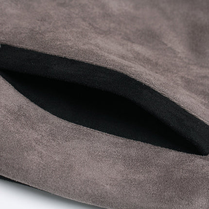 Hanorac cu guler înalt tip patchwork – Croială lejeră