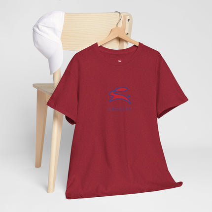 Casual Unisex Heavy Cotton Tee - Grave Logo, Perfect for Everyday Wear