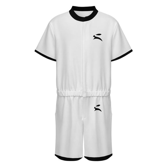 Air-Layer Lounge Jumpsuit – Short Sleeve