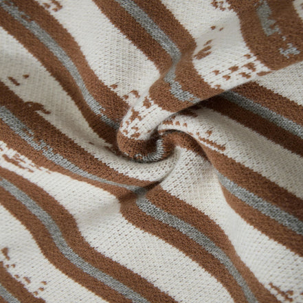 Vintage Twisted Knit Oversized Pullover Winter Sweater