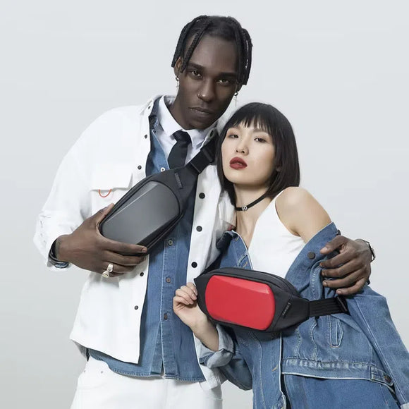 Chest Bag Men's Shoulder Bag Waterproof Crossbody Waist Bag