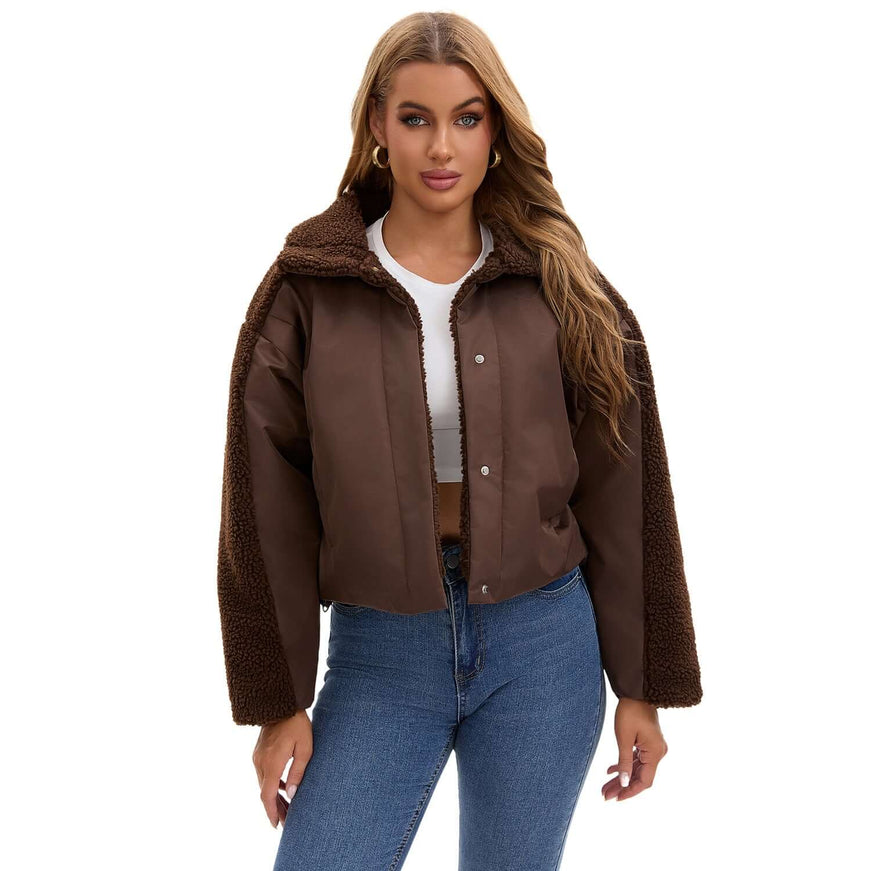 Black long sleeve jacket with Grozavu logo