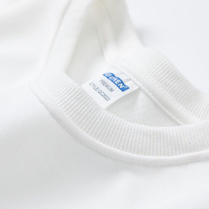 Christmas Reindeer Print Medium-Length Hoodie