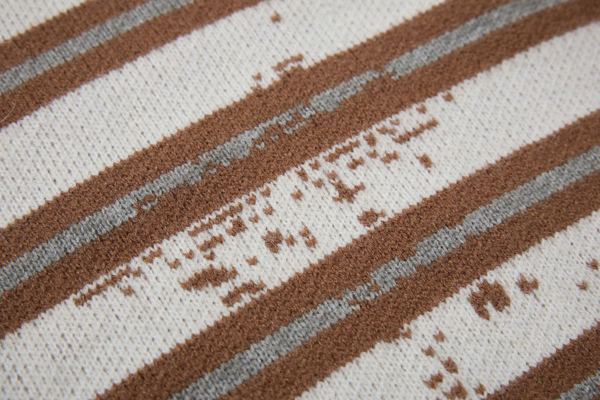 Maglione invernale oversized a maglia attorcigliata vintage