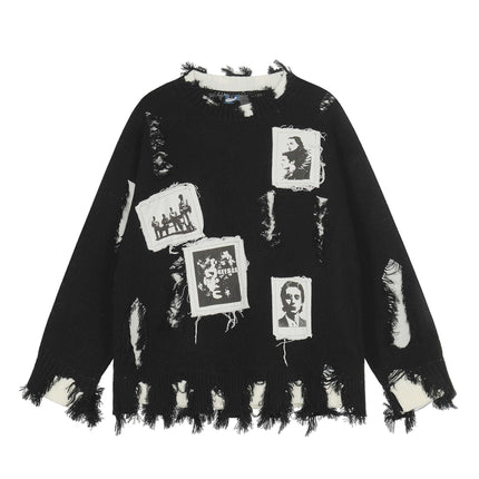 Close-up fabric and fit of Solid Applique Long Sleeve