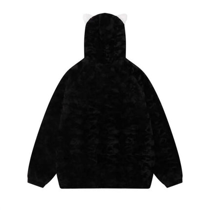 Jachetă de Iarnă din Bumbac Sherpa - Croială Largă