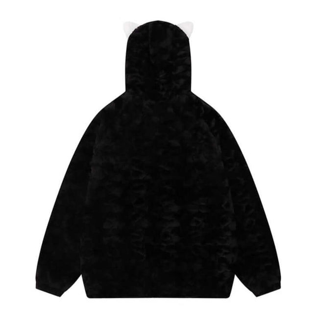 Sherpa Cotton Winter Jacket - Loose Fit