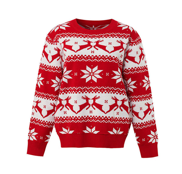 Maglione a maglia stagionale di Natale per donne