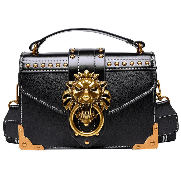 Retro Pu Handbag Single Shoulder Crossbody Bag