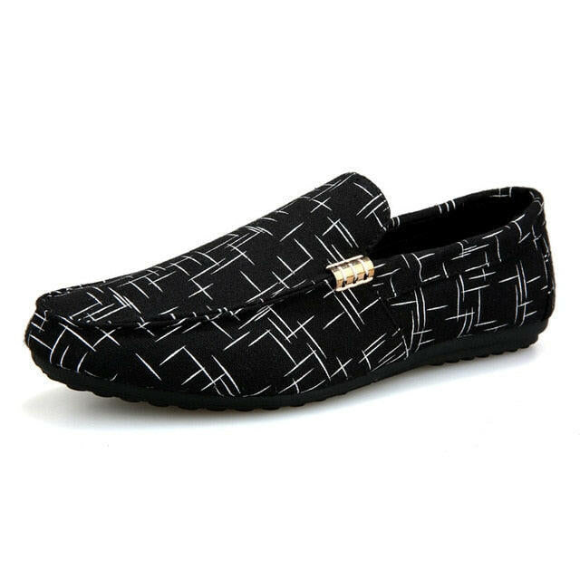 Grozavu Men's Light Canvas Loafers for Spring/Summer at €49.00