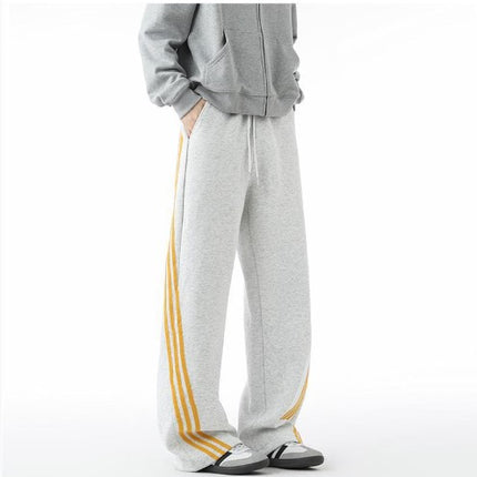 Pantalons à trois bandes lourds - Coupe ample