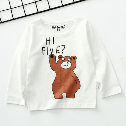 Cartoon Children's Long Sleeve T-Shirt Bottoming Shirt at €14.99