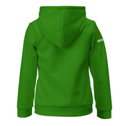 Jungen grüner Hoodie – Grozavu Bunny Logo