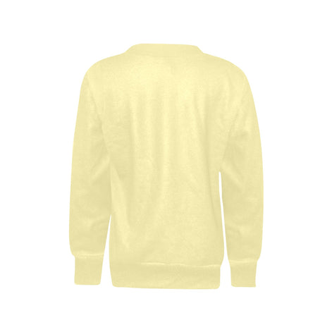 Girls Cotton Sweater – Grozavu Bunny Yellow