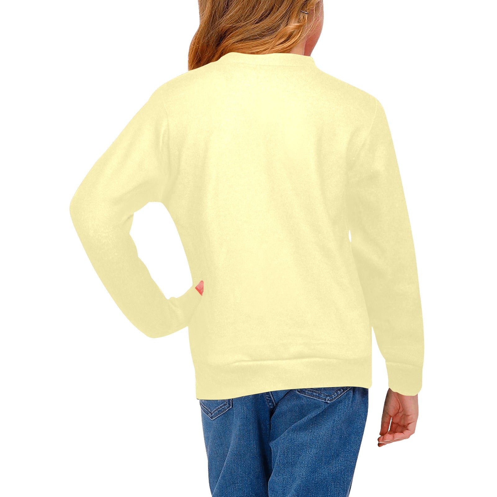 Girls Cotton Sweater – Grozavu Bunny Yellow