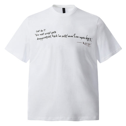 Creative Letter Print T-Shirt – Loose Fit