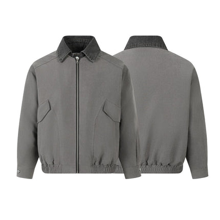 Veste de travail en coton - Coupe ample