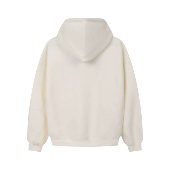 Embroidered Letter Hoodie – Loose Fit