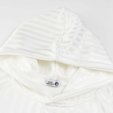 Hanorac retro cu dungi întunecate și patchwork