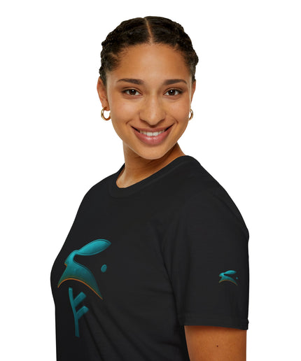 Glückliches T-Shirt Grozavu | FEHU Rune Energie Tee