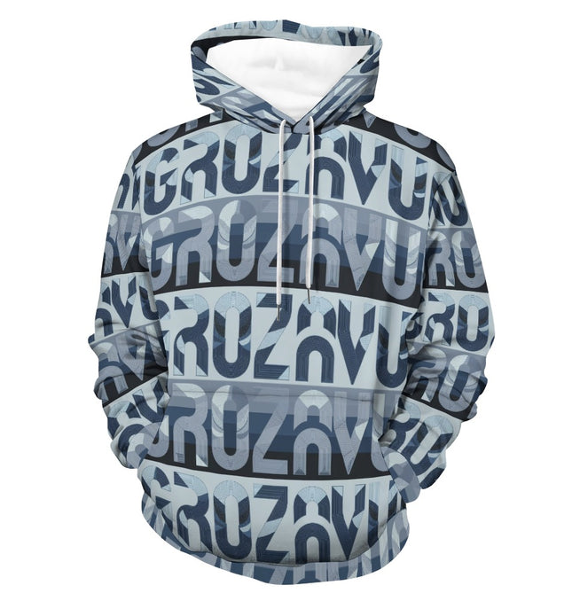 Plus Size All-Over Print Sweatshirt | Bold Comfort