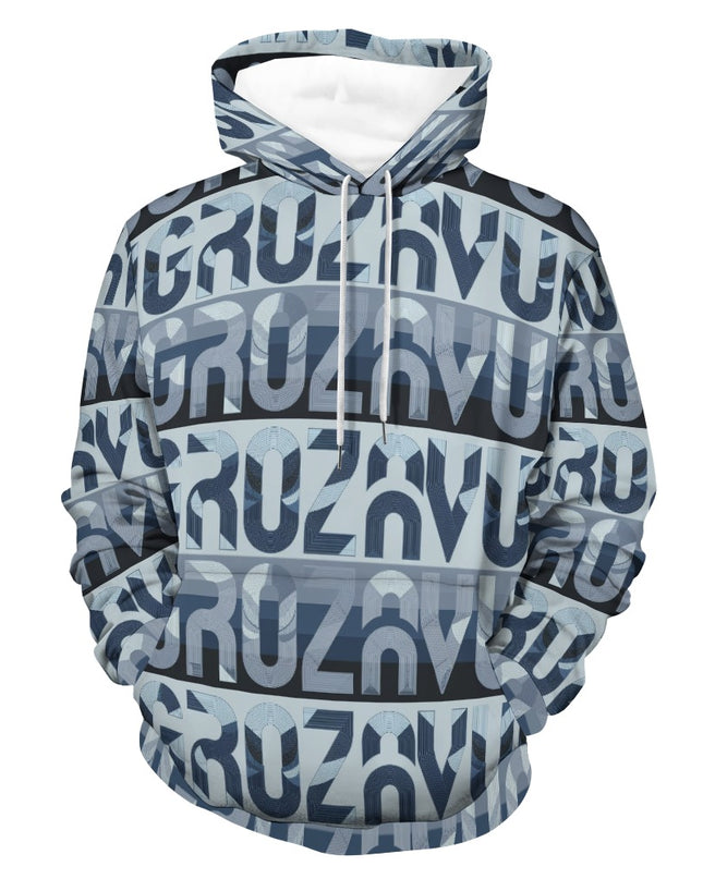 Plus Size All-Over Print Sweatshirt | Bold Comfort