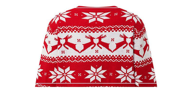 Maglione a maglia stagionale di Natale per donne