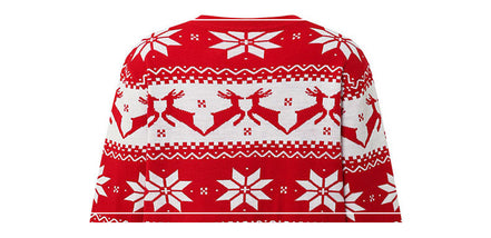 Suéter de punto de estilo navideño para damas