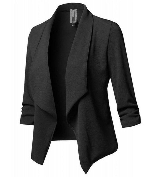 Effortless Elegance: Women's Black Blazers - Elevate Your Casual & Business Attire!