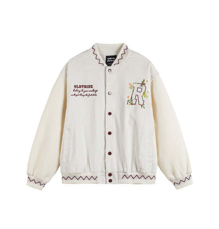 Jachetă cu guler în picioare – Croială lejeră