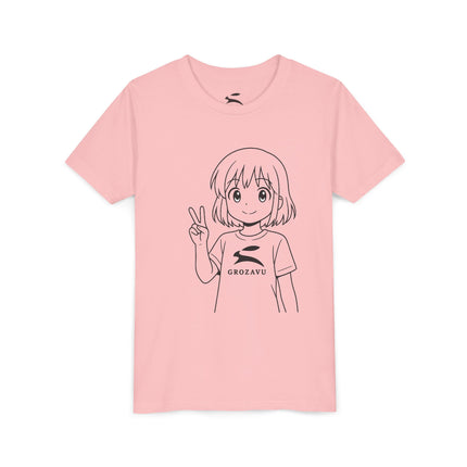 Cartoon Graphic Youth Tee | Grozavu