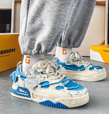 3D-gedruckte atmungsaktive Freizeitsneaker