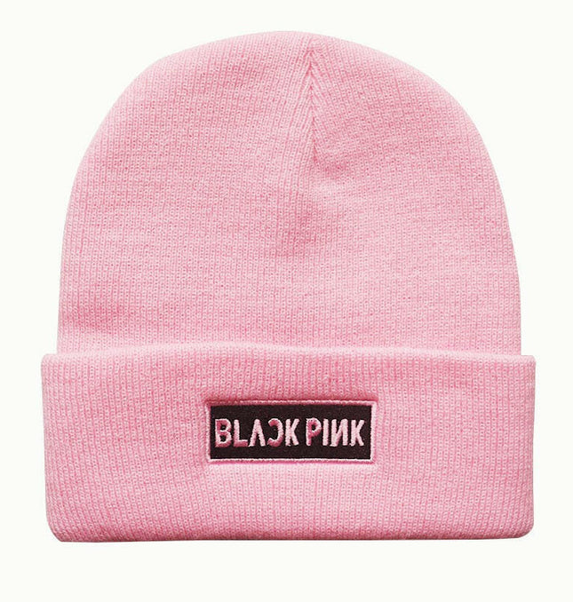 Grozavu's Trend Blackpink Star Embroidered Knitted Hat at €16.99