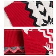 Festive Reindeer Christmas Sweater – Red