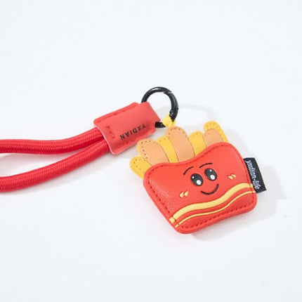 Pantalons en denim de collège avec patch de dessin animé