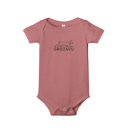 Cute Infant Jersey One Piece - "I'm With Him" Baby Bodysuit