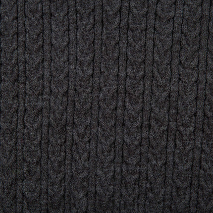 Suéter de punto con cuello tipo polo – Ajustado