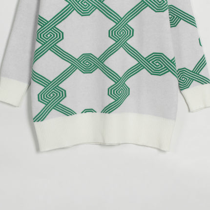 ONeck Knit Sweater – Soft Loose Fit