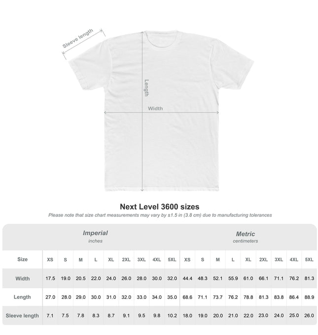 Unisex Cotton Crew Tee